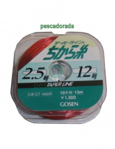 Gosen Línea PE 0,26 - 0,57mm