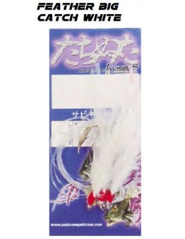 Yuki Feather Big Catch White 7/0