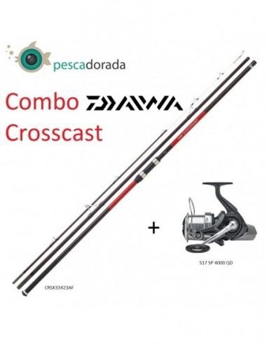 Daiwa Combo Crosscast Surf X Hibrida...