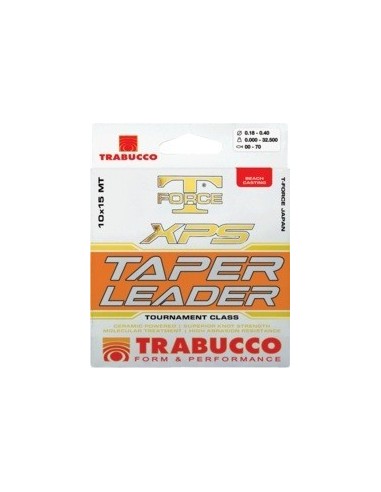 TRABUCCO XPS Taper Leader 10x15 metros