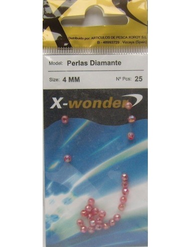 X-wonder Perlas Diamante 4mm